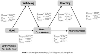 Mental Health Factors That Guide Individuals to Engage in Overconsumption Behavior During the COVID-19 Pandemic: A Cross-Cultural Study Between USA and Ecuador